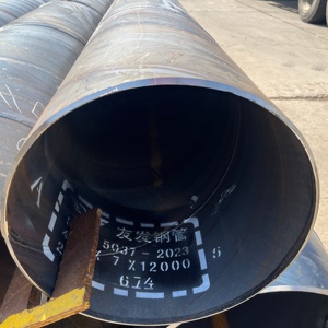 Tubo <span class=keywords><strong>in</strong></span> Acciaio a Spirale ERW, Tubo Saldato a Spirale <span class=keywords><strong>in</strong></span> Acciaio al Carbonio SSAW - Product Image 1