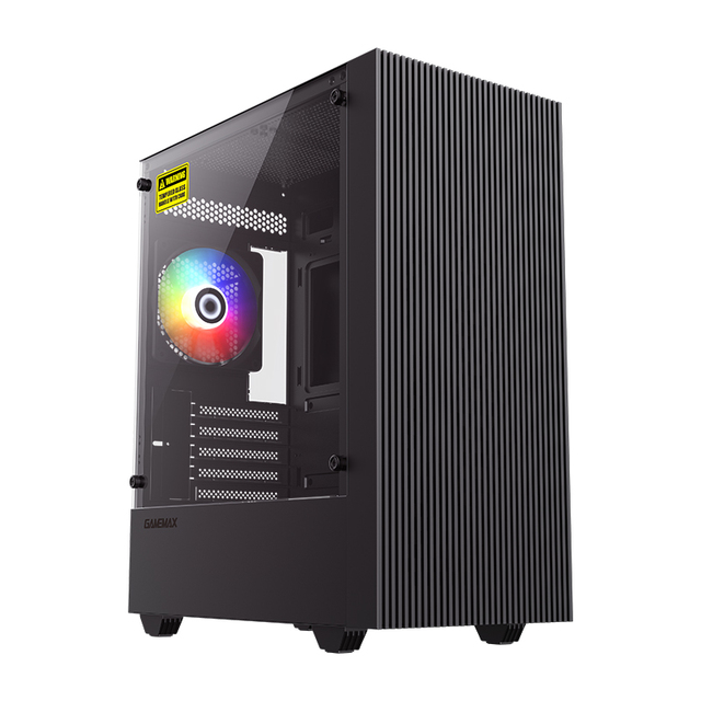 GAMEMAX  240mm Water Cooling Design Micro Computer case Table Gaming case Tempered Glass Computer Pc case