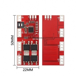 Placa de protección para baterías de litio de 4 celdas con recuperación automática sin activación, 14.8V 16.8V 30A de alta corriente - Product Image 2