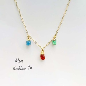 Collar con abalorio de piedra Natural de árbol de la familia, regalo para el día de la madre, piedra Natural, bohemio - Product Image 4