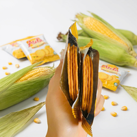 Galletas de Maíz Saladas Sin Freír, Nuevas y en Tendencia, 150g |   Caja de Embalaje para Productos Horneados y Crujientes, Libra Vietnam OEM/ODM Directo