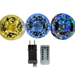 Guirnalda <span class=keywords><strong>de</strong></span> <span class=keywords><strong>Luces</strong></span> LED USB <span class=keywords><strong>Originales</strong></span> para Árbol <span class=keywords><strong>de</strong></span> <span class=keywords><strong>Navidad</strong></span> con Control Remoto/Teclado, <span class=keywords><strong>Luces</strong></span> <span class=keywords><strong>de</strong></span> Alambre <span class=keywords><strong>de</strong></span> Cobre Verde Impermeables para Exteriores - Product Image 5