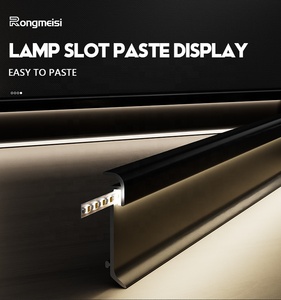 LED ván chân tường nhôm ốp chân tường Hội Đồng Quản trị với LED ánh sáng sàn Hội Đồng Quản trị nhôm ván chân tường cơ sở Hội Đồng Quản trị ánh sáng Ốp chân tường LED - Product Image 4