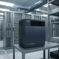Système IP PBX hybride modulaire Panasonic KX-TDA100 compatible avec toutes les cartes d'extension TDA