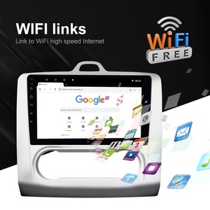 Podofo Radio mobil <span class=keywords><strong>Android</strong></span> 10, Radio mobil dengan bingkai GPS navigasi 9 "2.5D layar terpisah untuk Ford/Focus/Mk2 2004-2011 - Product Image 5