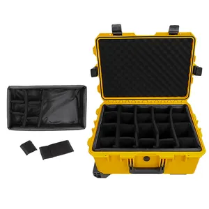 ODM OEM Waterproof Crushproof ABS Tool Box Hard Case Good Quality Durable Plastic Tool Box