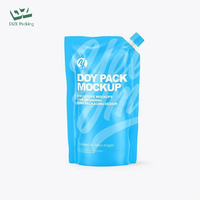 Gel désinfectant Logo personnalisé Stand up pochette à bec liquide assouplissant savon pour les mains sacs de recharge liquide pour distributeur 1000ml