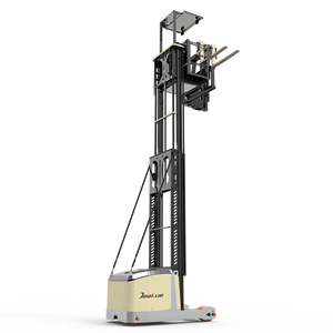 Carretilla elevadora VNA Reach 1,5 toneladas Carretillas elevadoras eléctricas Man-up de tres vías para pasillo estrecho - Product Image 5