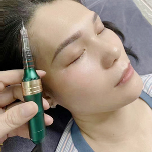 Machine rotative PMU gris-vert pour microblading, sourcils, eye-liner, microshading, appareil de maquillage permanent nano - Product Image 2
