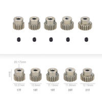Accessoires RC Pièce mécanique Moteur Engrenage pignon Engrenage en acier allié pour drones pièces de drone fpv et engrenages de moteur de voiture modèle