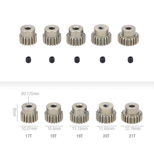 Rc <b>Accessories</b> Mechanical part Motor Gear pinion Gear Alloy Steel for <b>drones</b> fpv <b>drone</b> parts and model car motor gears - Product Image 3