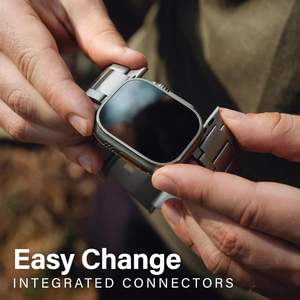 Correa de reloj de titanio superventas para <span class=keywords><strong>Apple</strong></span> <span class=keywords><strong>Watch</strong></span> Ultra 2, envío directo de fábrica, correa de repuesto transpirable para IWatch Ultra - Product Image 5