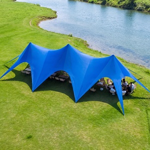 Grand abri coloré de 10M, 15M, <span class=keywords><strong>20M</strong></span> pour 60-100 personnes, imperméable, résistant aux UV et au vent, avec protection solaire, pour événements et fêtes en extérieur - Product Image 1