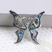 1 pièce Broche papillon tendance et créative, accessoire de vêtement haut de gamme et élégant