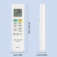 Télécommande ARC480A1 compatible avec les climatiseurs Daikin ARC480A2 ARC480A3 ARC480A4 ARC480A5 ARC480A6 ARC480A7 ARC480A8