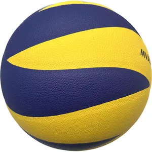 Nouveau Style Top Grade PU laminé volley-ball absorber la sueur taille officielle 5 intérieur Match volley-ball