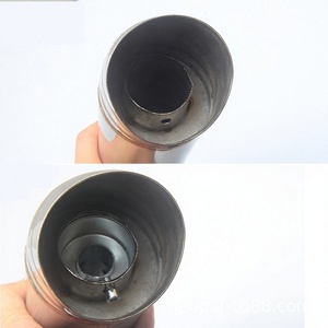 Pot d'échappement universel GP 51 mm pour moto, silencieux arrière résistant aux hautes températures, idéal pour le tourisme - Product Image 2