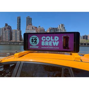 Toit extérieur étanche publicité 4g wifi usb contrôle Led pantalla <span class=keywords><strong>Taxi</strong></span> Top P2.5 écran Led panneau d'affichage - Product Image 4