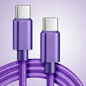 Ready to Ship 60W Fast Charging Type C for Phone 16 15 14 Pro Max Mobile Phone 1m 3.3ft Nylon Braided USB C <b>Cable</b> Lowest Price - Product Image 5