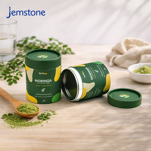 Empaque de Tubo de Cartón para Té Matcha Natural de Grado Alimenticio Personalizado con Tapa Metálica Interna, Tubo de Papel Ecológico para Polvo de Colágeno - Product Image 6