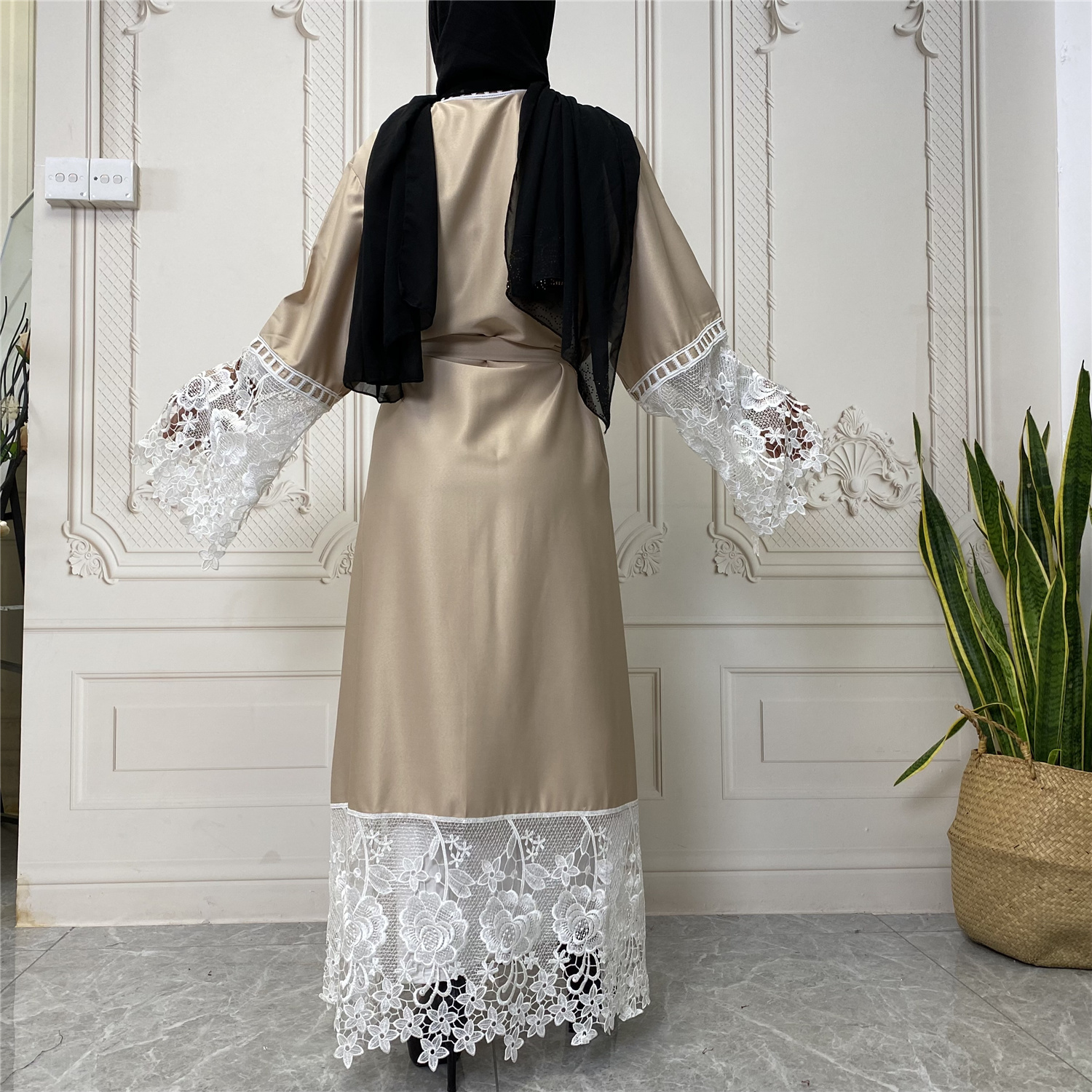 1528# Modern Traditional Clothing Abaya Fashion - CHAOMENG MUSLIM SHOP