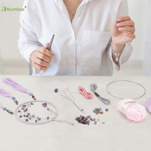 Adultes Débutants <span class=keywords><strong>Macramé</strong></span> Tenture Murale Lune Etoile Bricolage <span class=keywords><strong>Macramé</strong></span> Kits Attrape-Rêves <span class=keywords><strong>pour</strong></span> Décoration Murale de Chambre - Product Image 5