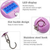 Balance électronique intelligente de cuisine numérique 25 kg 5 g avec crochet pour bagages
