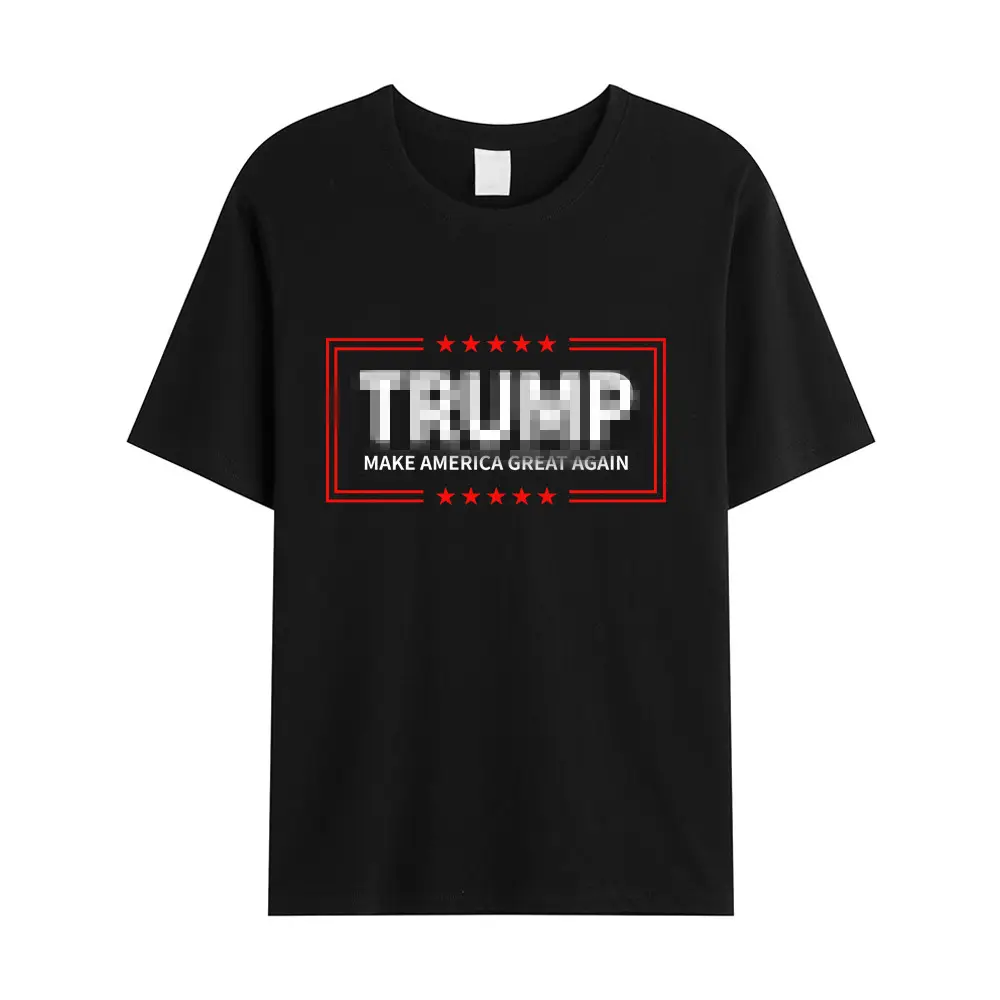 High Quality 100 Cotton MAGA America Election T shirt Make America Great Again Cheap He Man T shirt Round Neck