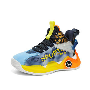 <span class=keywords><strong>2023</strong></span> nouveau design à <span class=keywords><strong>la</strong></span> <span class=keywords><strong>mode</strong></span> respirant maille chaussures de <span class=keywords><strong>basket</strong></span>-ball pour enfants chaussures de sport garçon fille match Cool formation course baskets - Product Image 1
