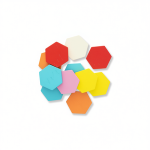 Ilan 4.0cm 8 pezzi Multicolore - Product Image 1