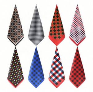 High Quality <b>square</b> Organic Cotton Custom logo Sublimation Print Bandana <b>Scarf</b> - Product Image 6