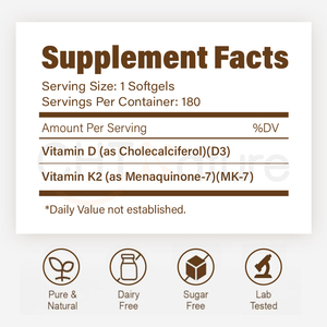Chtnnature Label pribadi minyak kelapa softgel dengan kapsul <span class=keywords><strong>Gel</strong></span> lunak Vitamin D3 dan Vitamin K2 - Product Image 2