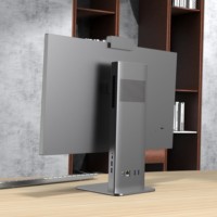 Computadoras de oficina de escritorio 23,8 pulgadas 27 pulgadas 1920*1080 HD Ssd Core I3 I5 I7 computadora de escritorio todo en una PC