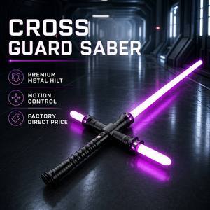 <span class=keywords><strong>Sabre</strong></span> <span class=keywords><strong>laser</strong></span> Nexussabers Xeno Pixel Cross Guard avec poignée en métal, <span class=keywords><strong>jouet</strong></span> lumineux, épée, couleurs RGB infinies, <span class=keywords><strong>sabre</strong></span> <span class=keywords><strong>laser</strong></span> changeant de couleur - Product Image 1