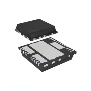 24 PowerDFN - Circuito Integrado de Controlador de Potencia de Canal N, 24PQFN, Componente Electrónico de Gestión de Energía (PMIC), VND5E004A-E - Product Image 1