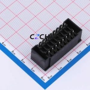 DB2EVHBM-3.5-2*8P-BK Plug-in Terminal Block Through hole,P=3.5mm Board-to-Board / Socket - Closed Screw Fixing 2x8P 3.5mm - Product Image 2