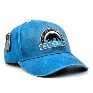 Gorra de Béisbol Casual para Exteriores, Personalizada, Retro, de Tela Encerada con Aspecto Desgastado, Minimalista y Moderna - Product Image 1