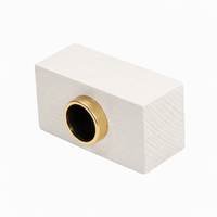 Couvercle de diffuseur d'aromathérapie en bois massif personnalisé, bouchon en bois pour bouteille d'huile parfumée personnalisée, accessoires écologiques pour la fragrance d'intérieur