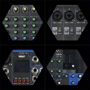 Mezclador <span class=keywords><strong>de</strong></span> plástico <span class=keywords><strong>Audio</strong></span> 12 canales Hecho en China Mezclador <span class=keywords><strong>de</strong></span> <span class=keywords><strong>audio</strong></span> amplificado - Product Image 6