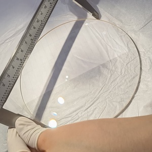 Vidrio óptico K9, fusible de sílice BF33 ZF13, Material de gran tamaño, lente convexa plana, lente esférica - Product Image 1