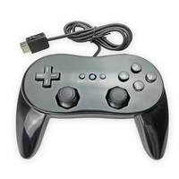 Manette filaire avec fonction de vibration compatible avec la manette classique Wii Pro Game Controller