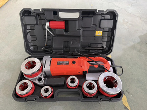 เครื่องเกลียวท่อแบบมือถือสำหรับงานอุตสาหกรรม 110V-240V แบบพกพาขนาดเล็ก สำหรับเหล็ก 1/2-2 นิ้ว NPT/BSPT ยี่ห้อ Changze รุ่น PTM-01 110V-240V - Product Image 4