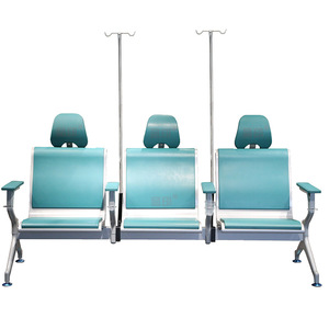 Silla de infusión Pinyin PY-S37, fila de sillas con pasamanos para sala de espera de hospital - Product Image 4