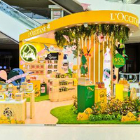 Stand d'exposition modulaire moderne clé en main MEGA pour événements, boutiques éphémères et centres commerciaux