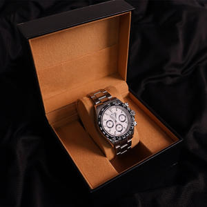 นาฬิกาข้อมือผู้ชาย GMT รุ่น Office Collection ตัวเรือนพร้อมกลไกญี่ปุ่น VK63 แฟชั่น รุ่นใหม่ ทันสมัย ระดับพรีเมียม สไตล์สวิส ควอตซ์ - Product Image 3