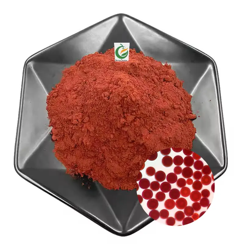 Trung Quốc Nhà sản xuất số lượng lớn 2% 5% 10% Astaxanthin 100% tự nhiên tinh khiết Astaxanthin bột