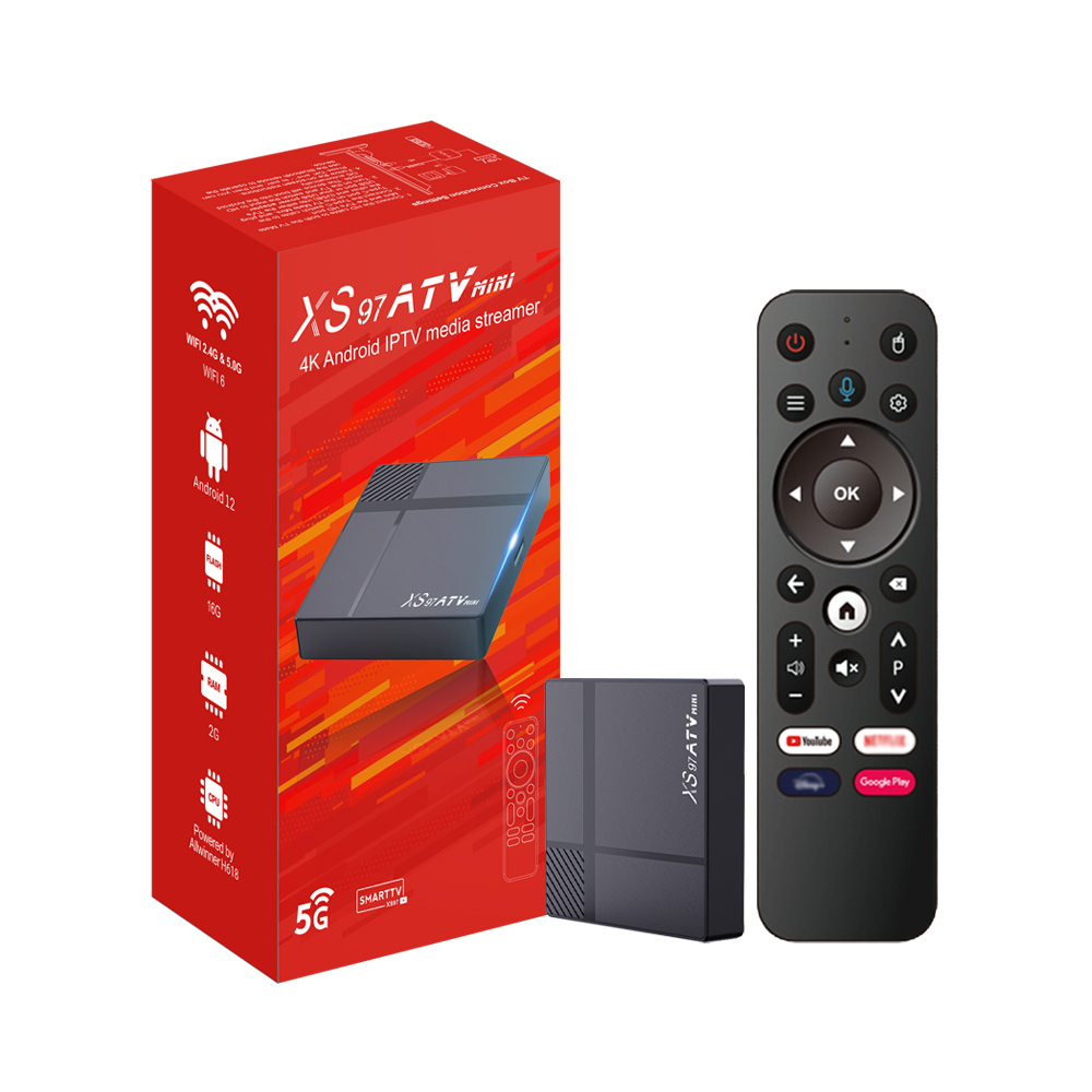 Google Play Store TV Box - Android 12 4K Streaming