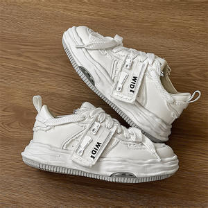 Zapatos Casuales Desestructurados en Blanco y Negro, Edición Limitada 2025, para Hombre y Mujer, Zapatos de Plataforma Modernos para Parejas - Product Image 2