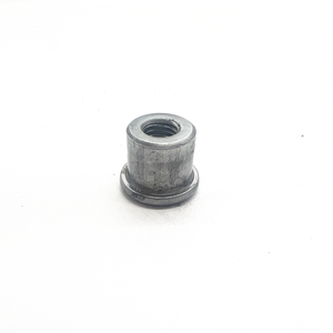 Entretoise à flange M6 en acier au carbone, filetage femelle interne, avec épaule et écrous de soudure ronds - Product Image 5