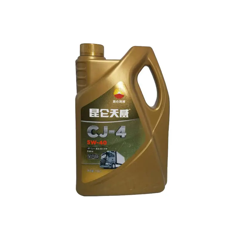 PetroChina CJ-4 Kunlun Dầu Động Cơ Diesel 5W-40 3.5KG/4L Sản Xuất Tại Trung Quốc